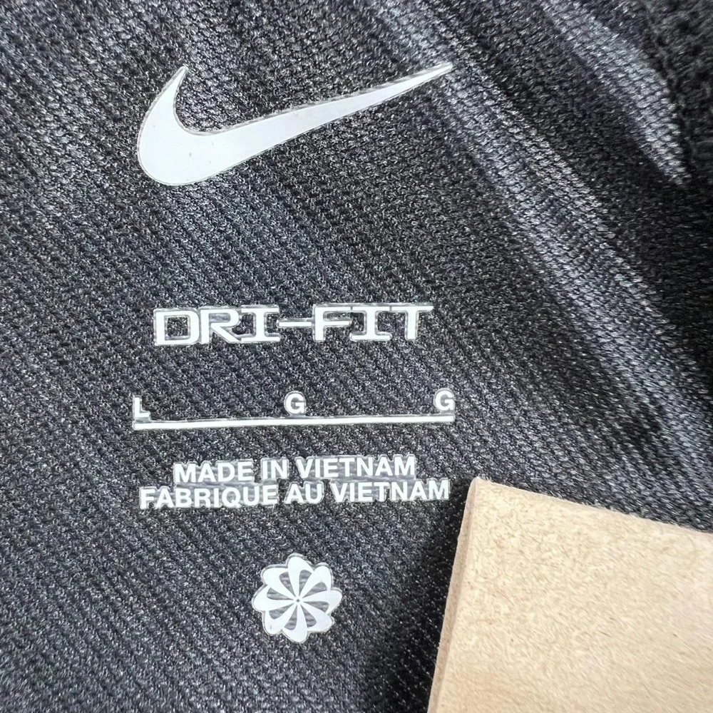 Nike Shorts Womens Dri Fit Large Black Activewear Workout Casual Gym New